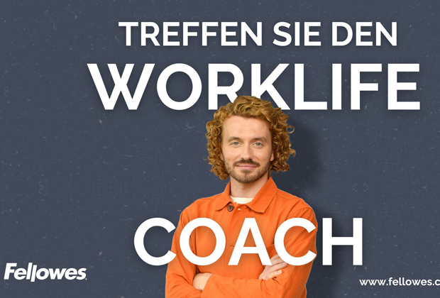 Im September startet Fellowes neue Kategorie übergreifende Marketingkampagne, deren Hauptakteur ein skandinavischer Experte für Wellbeing bei der Arbeit ist.