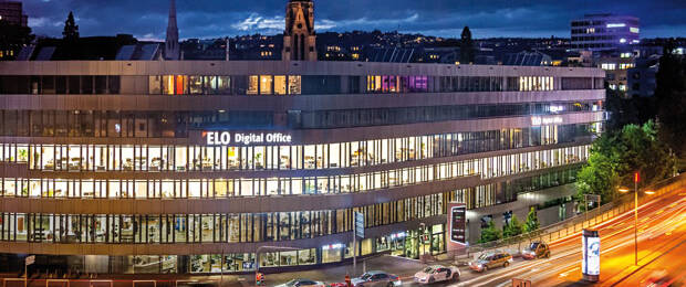 Firmensitz von Elo Digital Office in Stuttgart